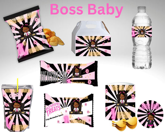 Boss Baby Build Your Bundle Party Favors